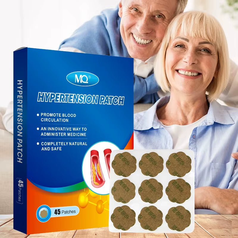 Blood Pressure Patch Improve Blood Circulation 45Pcs/Box High Quality High Blood Pressure