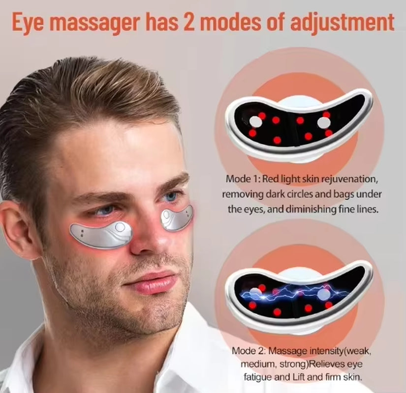 Hand Held Eye Bag Removal Wrinkle Remover under Eye Care Facial Skin Tightening & Rejuvenation Dark Circles Face Lift Massage