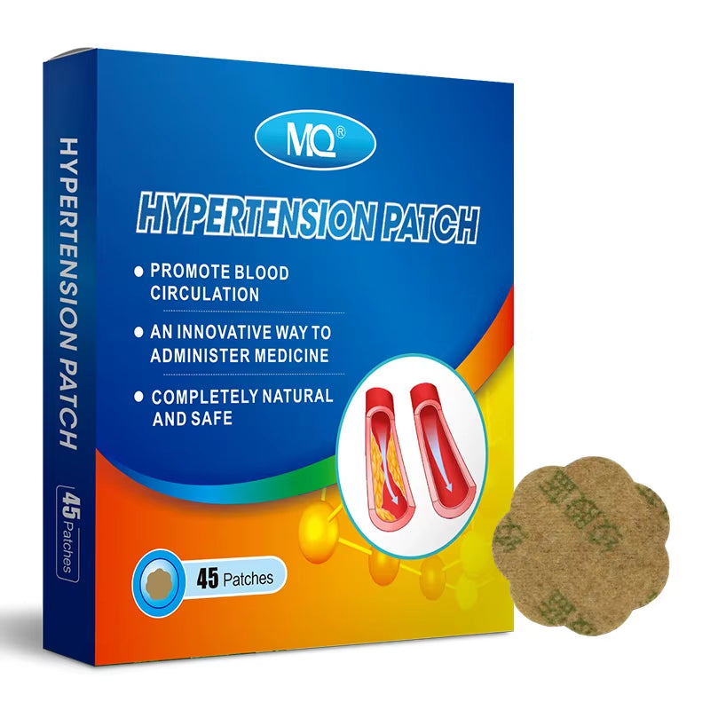 Blood Pressure Patch Improve Blood Circulation 45Pcs/Box High Quality High Blood Pressure