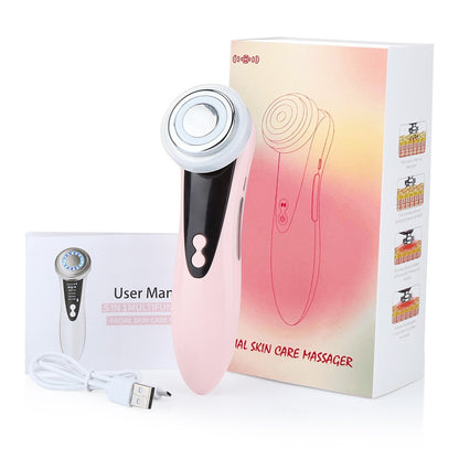 Electric Face Lifting 5 in 1 Facial Massager anti Aging Skin Tightening Firming