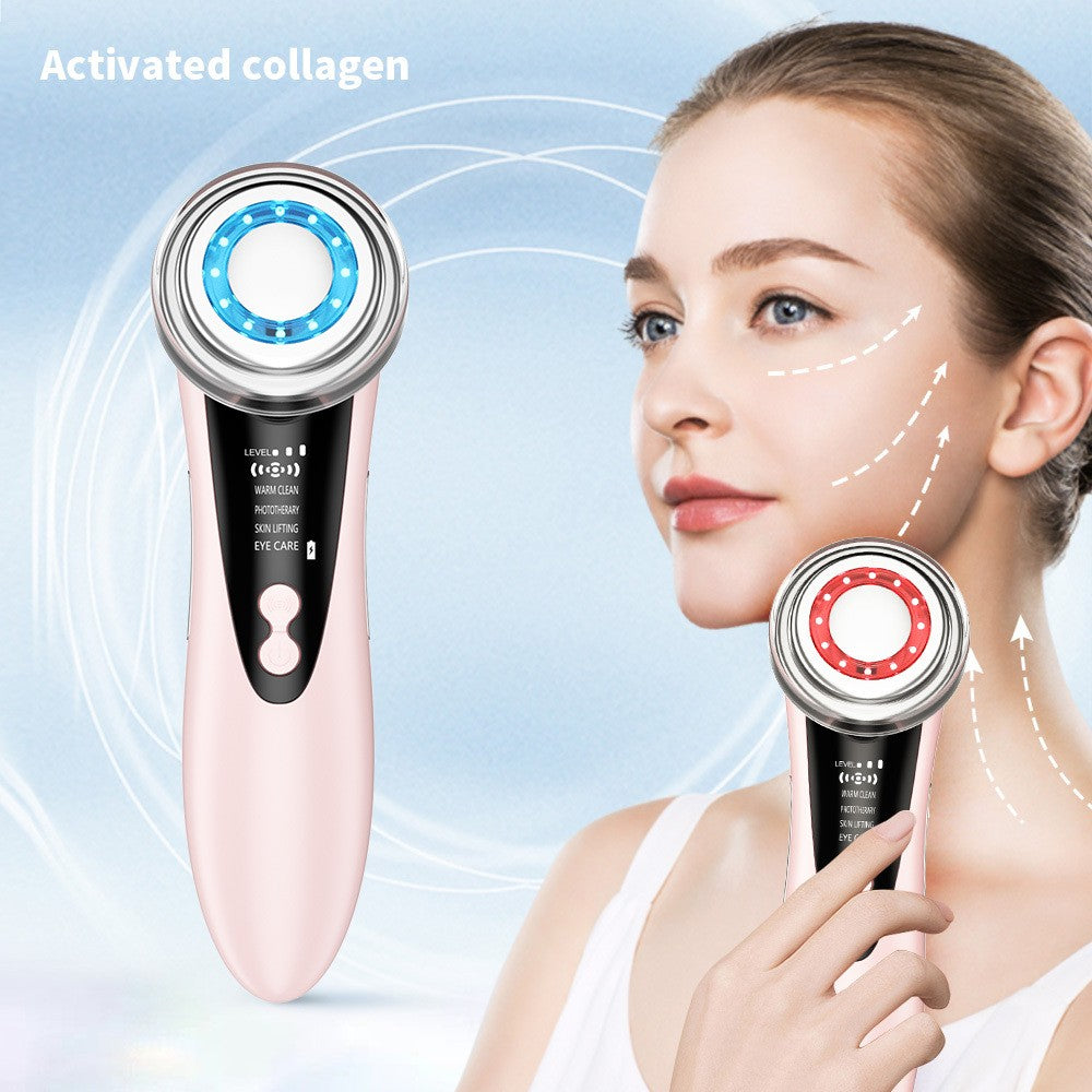Electric Face Lifting 5 in 1 Facial Massager anti Aging Skin Tightening Firming
