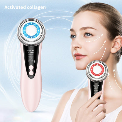 Electric Face Lifting 5 in 1 Facial Massager anti Aging Skin Tightening Firming